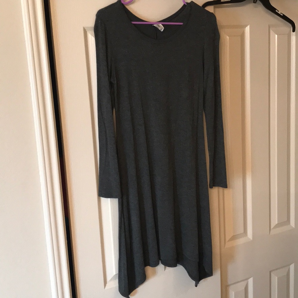 Long sleeve T-shirt dress